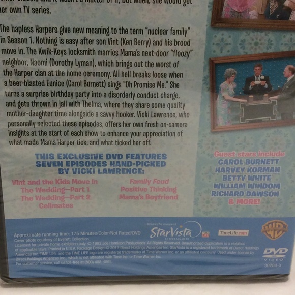 Mama's Family: Mama's Favorites: Season One 7-episodes DVD Sealed Carol Burnett - Picture 7 of 8